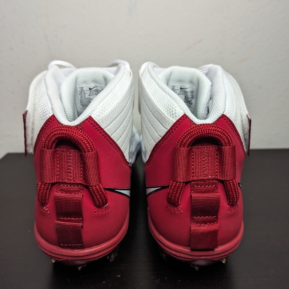 Nike Mens Size 14 Force Savage Pro 2 PE Ohio State Football Cleats BV3969-103 - Picture 6 of 8